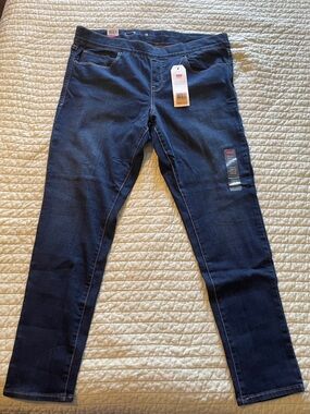 Levi's Navy Blue Slim Straight Pull-On Legging Jeans